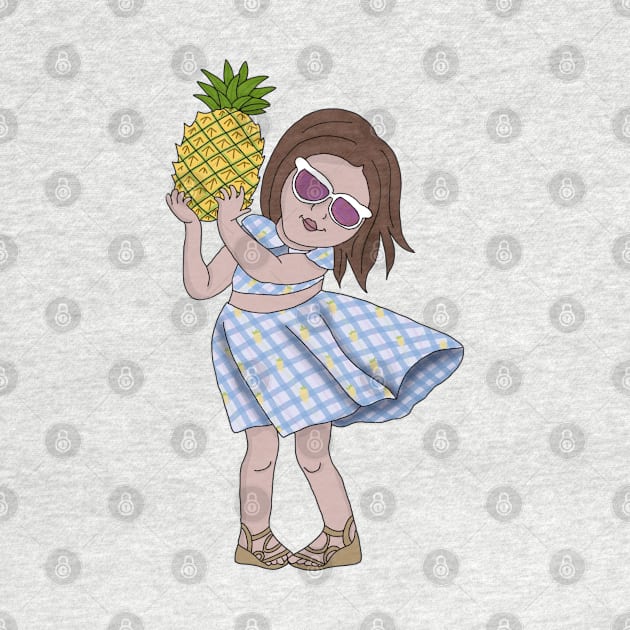 Pinapple Girl by Becky-Marie